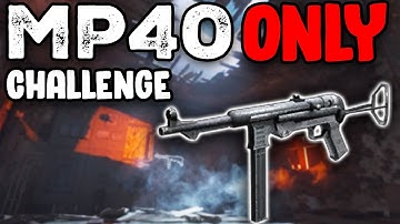 The HARDEST MP40 ONLY Challenge in Zombies History!
