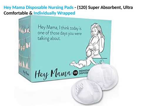 Hey Mama Disposable Nursing Pads