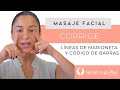 Yoga Facial - CORRIGE LÍNEAS DE MARIONETA, CÓDIGO DE BARRA Y SURCOS NASOGENIANOS