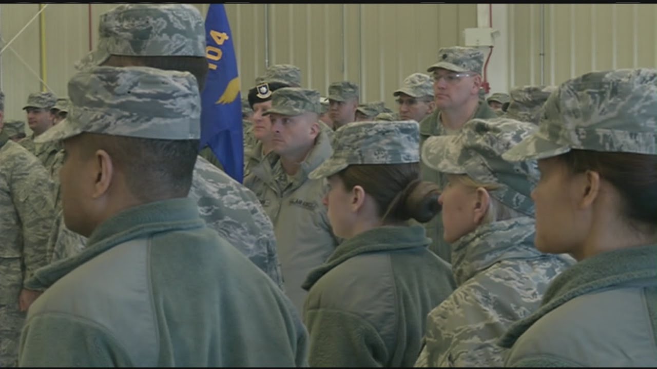 Barnes Air National Guard Change Of Command Ceremony Youtube
