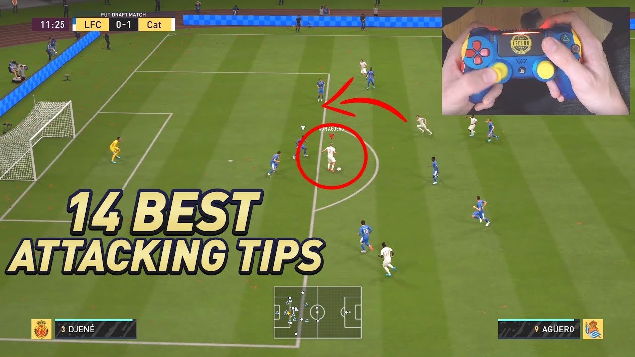 14 Best Attacking Tips To Quickly Improve In Fifa 20 - Youtube