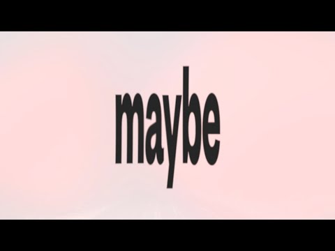 Young Tender - maybe (lyric video)