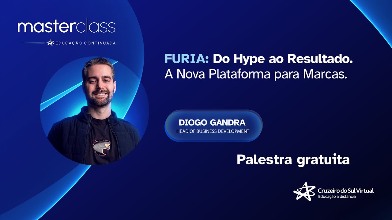 MasterClass 2025 - FURIA. Do Hype ao Resultado. A Nova Plataforma para Marcas - Diogo Gandra
