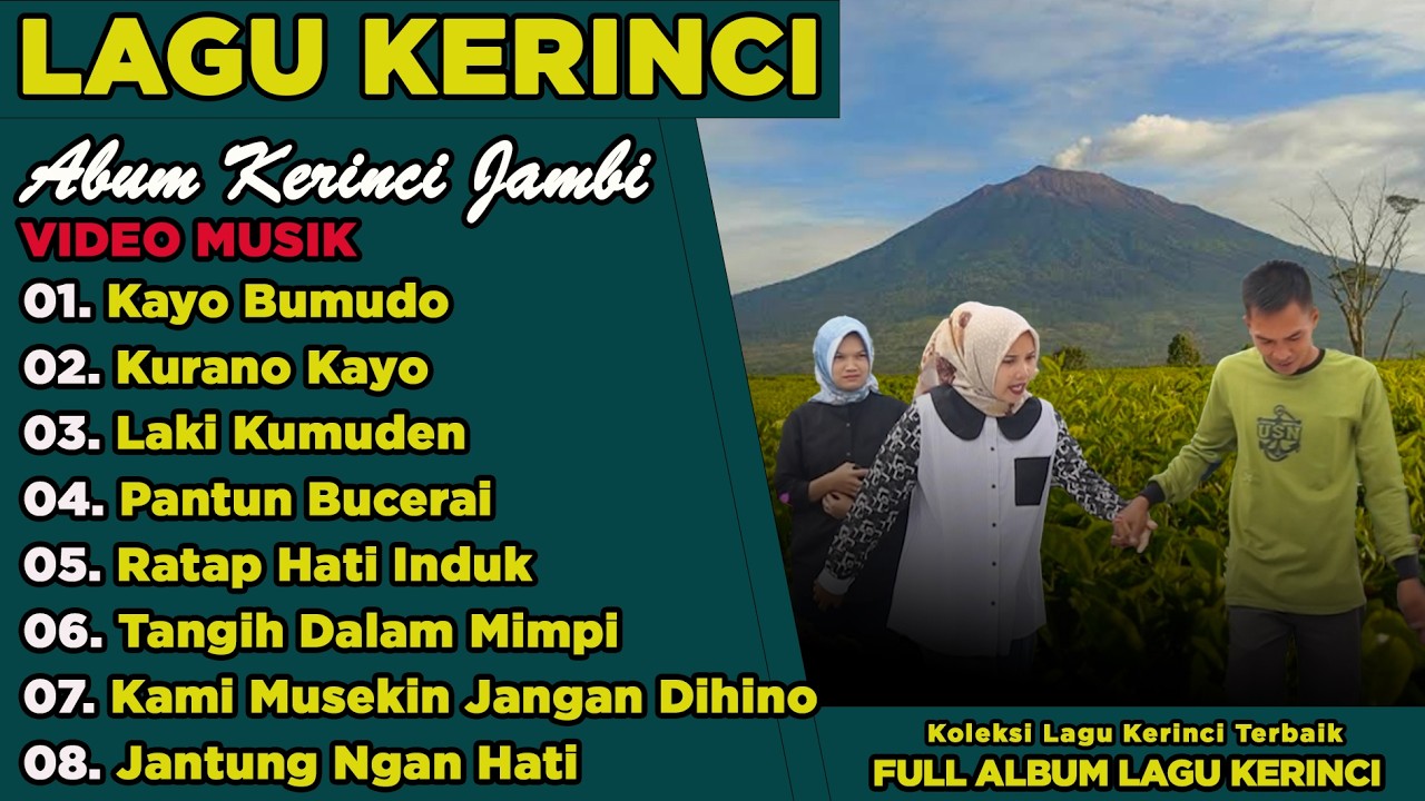 Video Musik Lagu Daerah Kerinci Jambi Full Album Populer 2026 sangat sedih