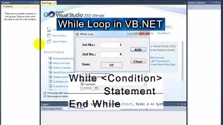 While Loop in VB.NET