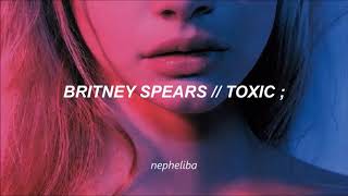 Britney Spears - Toxic ; [Traducida al Español] chords