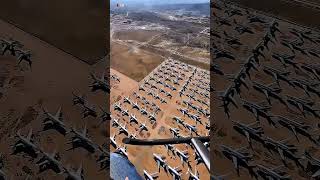 Inside the World's Largest Airplane Graveyard! ✈️💀।উড়োজাহাজ এর কবরস্থান #information #aviation