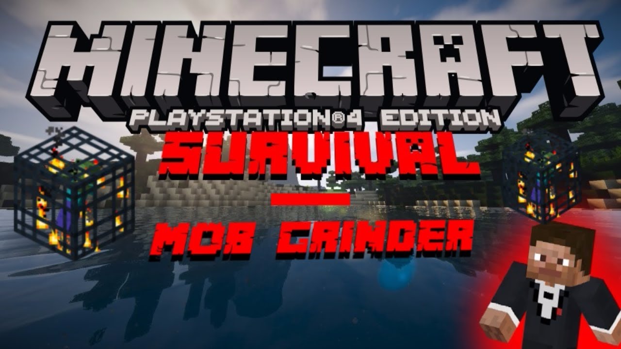 Minecraft Survival - Mob Grinder - YouTube
