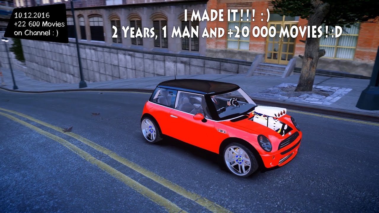 Mini Cooper S V8 Supercharger Swap Gta Iv Mod Enb 27k 1440p