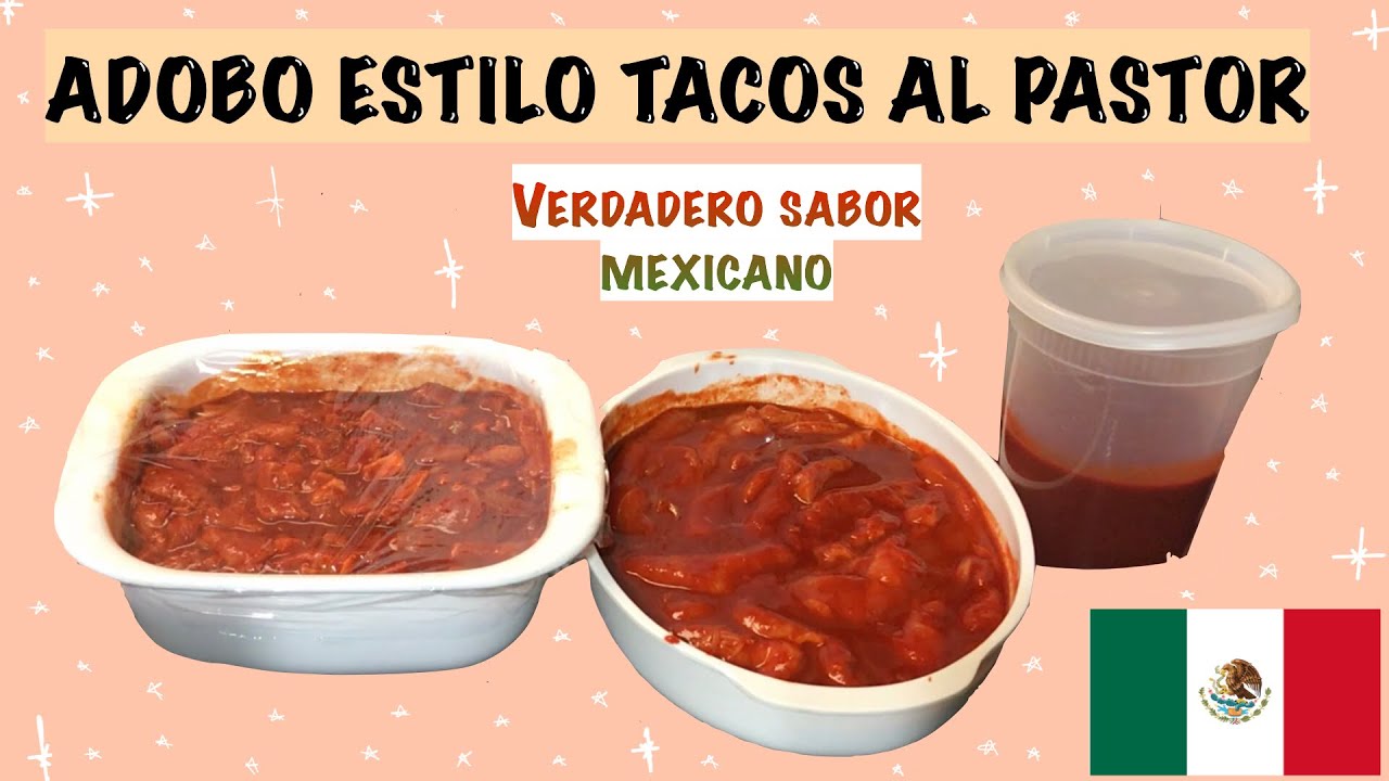 adobo para al pastor adobo para al pastor
