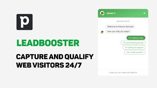 LeadBooster Demo: Pipedrive's chatbot for website lead generation