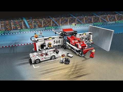 LEGO 75876 Porsche 919 Hybrid en 917K Race | 3D Review - YouTube