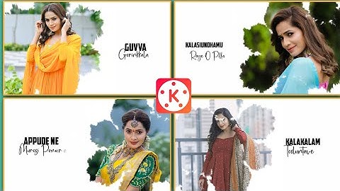 Trending Govva Gorinkala Lyrics Video Editing in Kinemaster Telugu with Splash Effect 