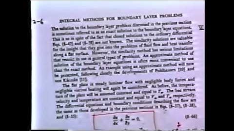 8_C. J.  Chen Lecture on Convective HT (8) Wadge Flow and Reynolds Analogy