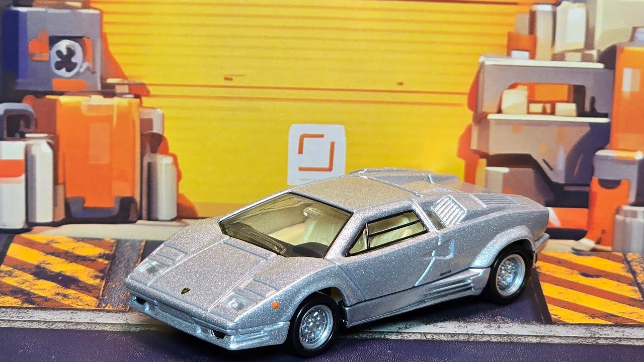 Lamborghini Countach 25th Anniversary Edition - Red Tomica Premium
