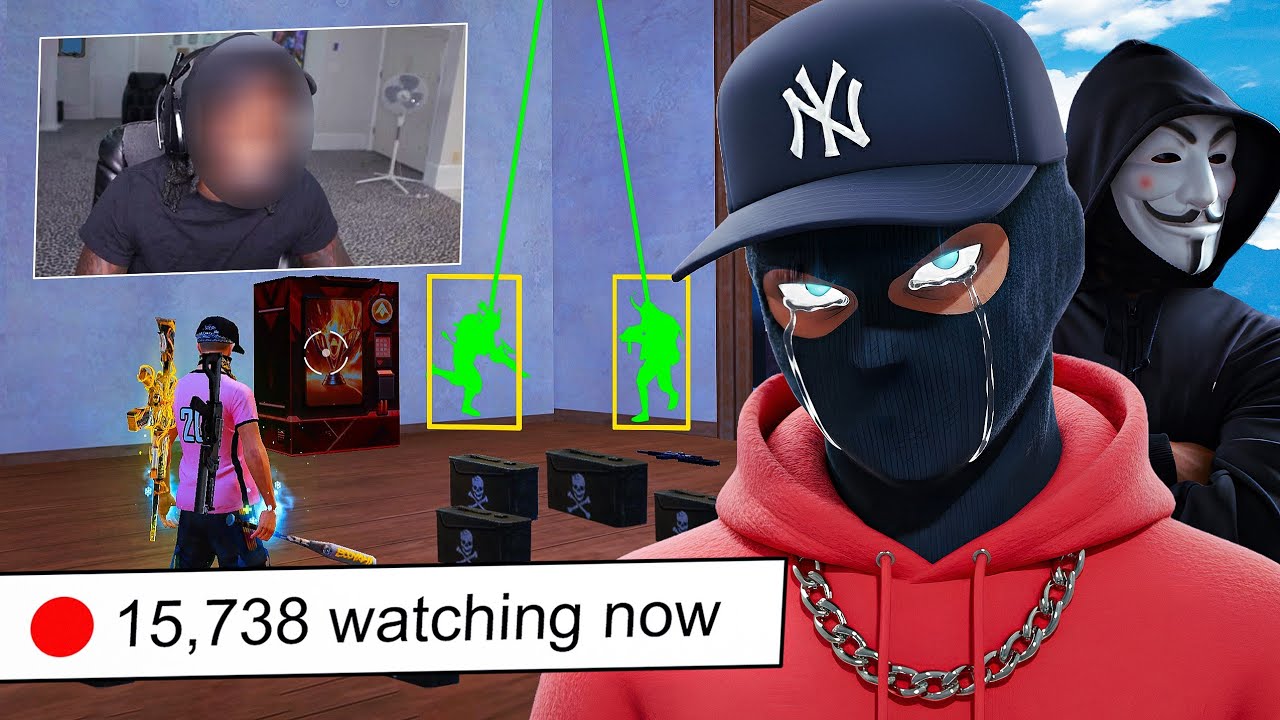 I Got EXPOSED Hacking on Live Stream! 😱 Garena Free Fire 🔥