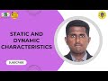 Static and Dynamic Characteristics 1 | BEEI | SNS Institutions