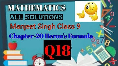 Manjeet Singh Class 9 Chapter-20 Heron