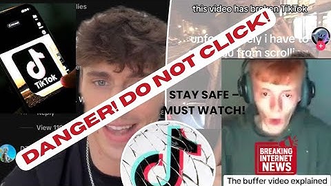 Warning: TikTok “Buffer Video” Freezes Phones | Viral Video Deleted by TikTok