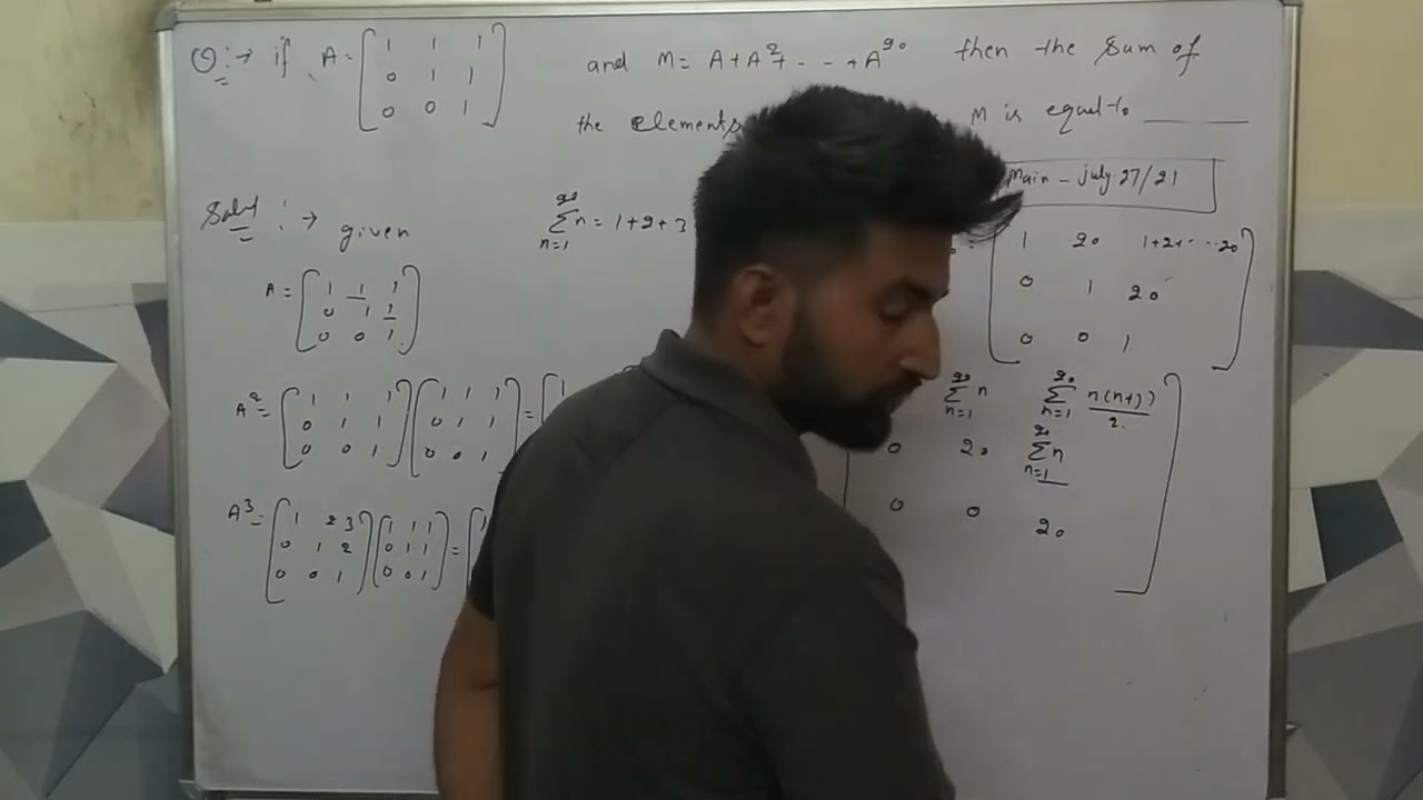 IIT-JEE main 27 July 2021 