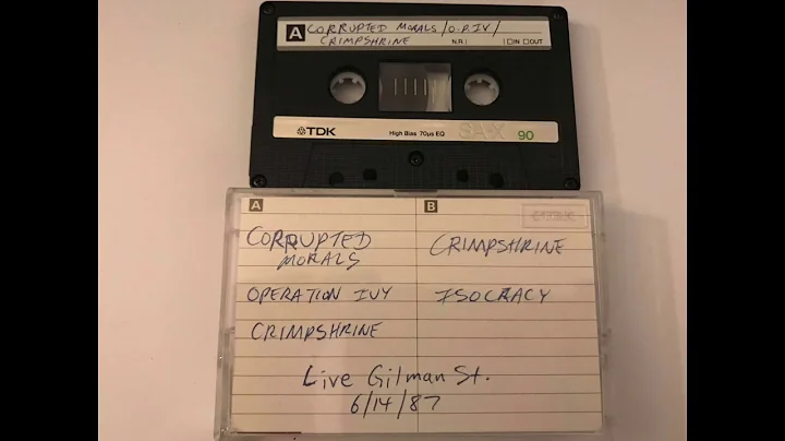 OPERATION IVY - June 14th, 1987 @ 924 Gilman St, Berkeley, CA  [AUDIO]