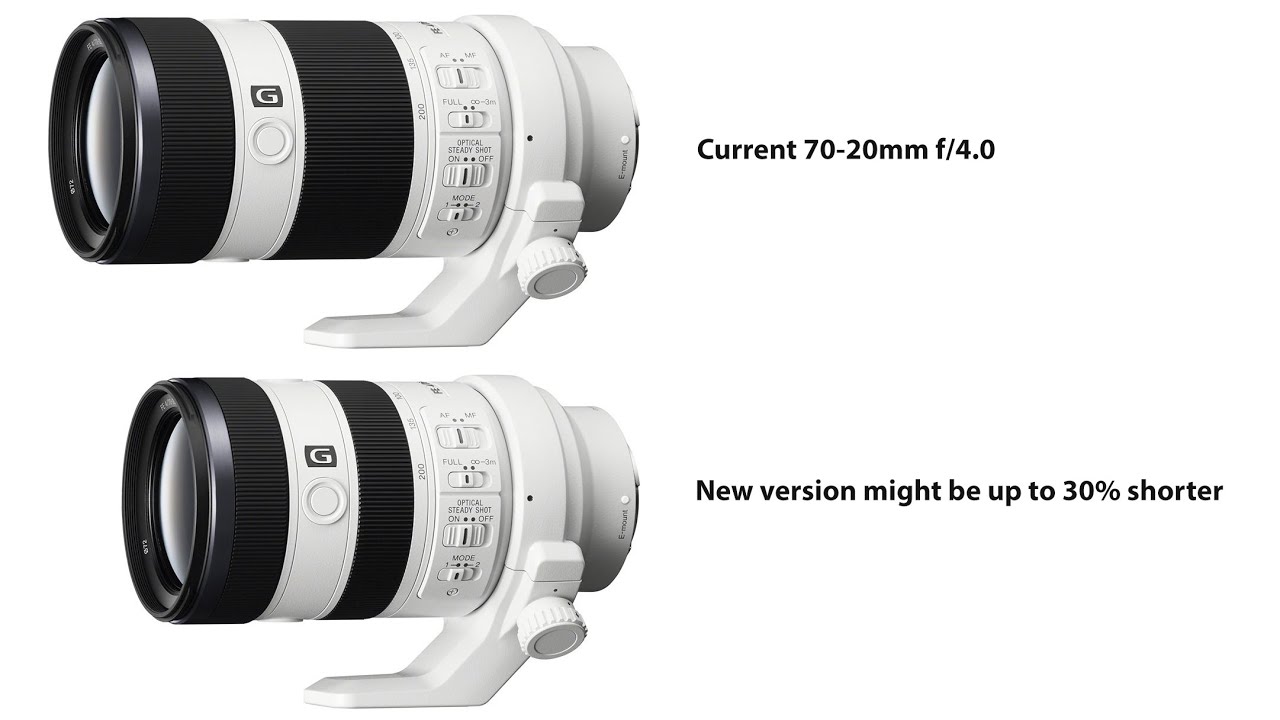 Sigma 70-200mm size comparisons – sonyalpharumors