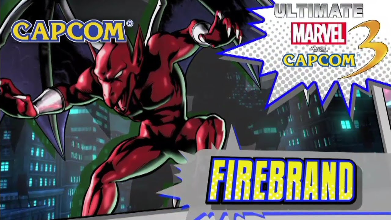 Ultimate Marvel vs Capcom 3 - SDCC 2011: Firebrand Character Vignette ...