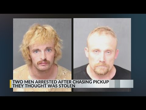 Two Albuquerque men arrested after chasing pickup they thought was stolen
