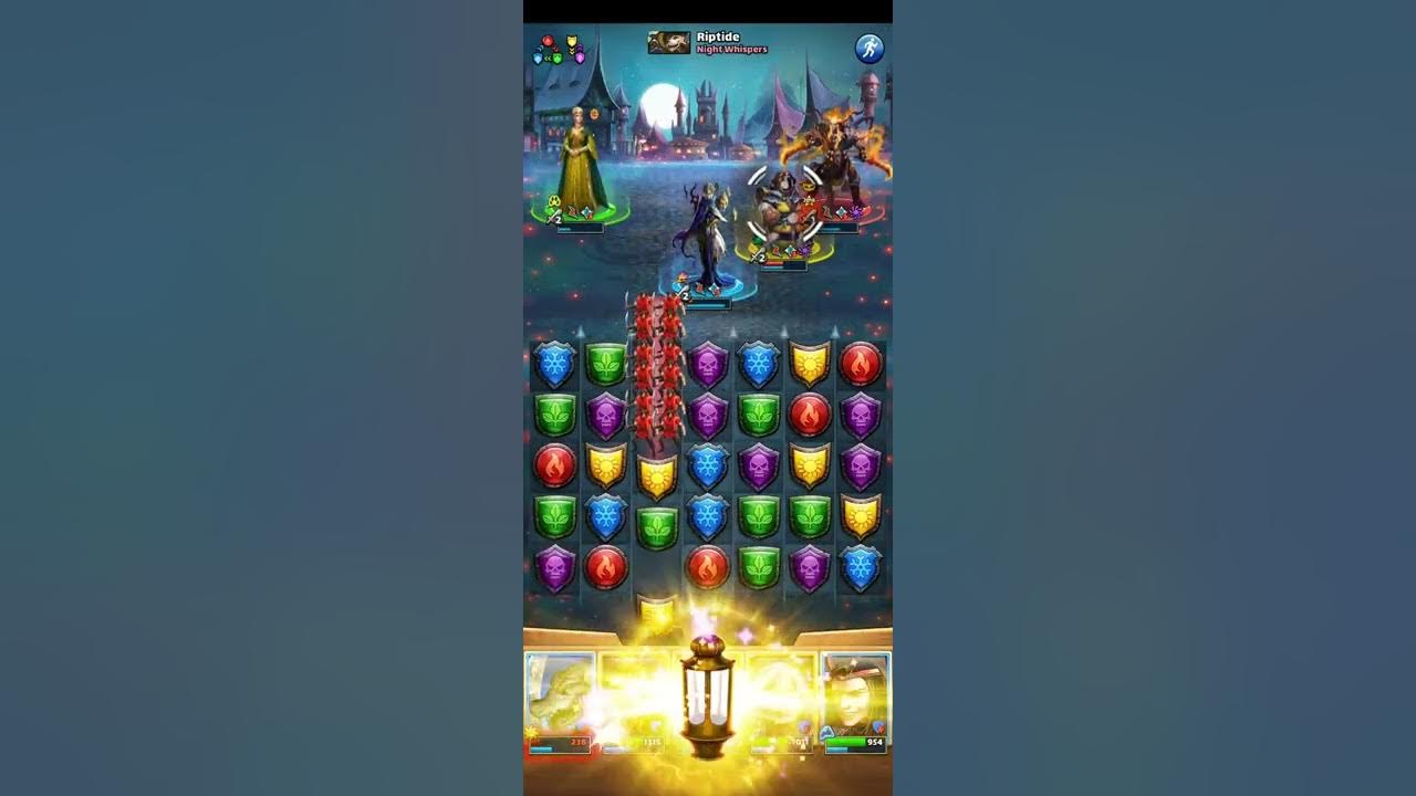 Raiding Jove vs Fortuna. Empires and Puzzles. YouTube