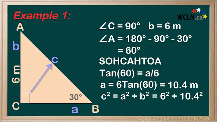 WCLN - Math - Solving a Right Triangle
