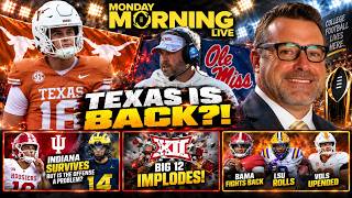 Texas Is BACK! Arch Manning Beats Ole Miss, Big 12 IMPLODES | MML 10/26/26