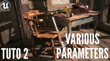 UE5 Tuto 2 Various Parameters / Simple Master Material For Props #ue5 #unrealengine #shaders