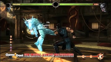 Mortal Kombat Walkthrough - Kombatant Strategy Guide - Sub-Zero