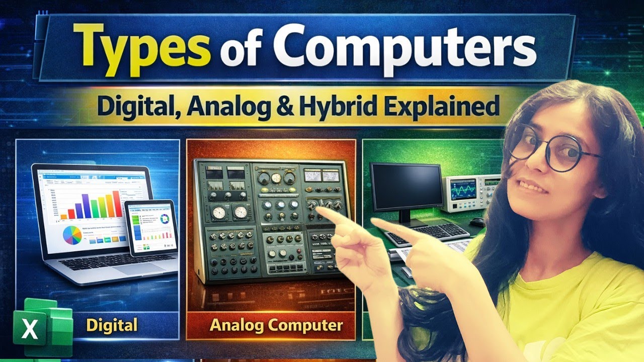 Types of Computers | Digital, Analog & Hybrid Computers Explained ...