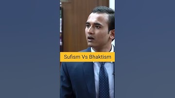 सूफीवाद Vs भक्तिवाद II Sufism Vs Bhaktism #shorts
