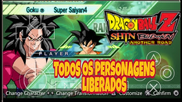 COMO LIBERAR MAIS PERSONAGENS DO DRAGON BALL SHIN BUDOKAI ANOTHER ROAD PPSSPP
