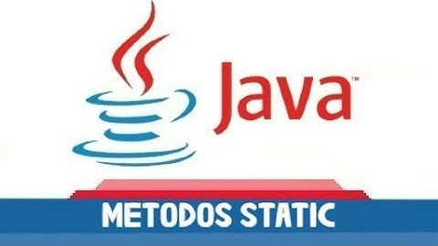 ✅ Metodos STATIC en JAVA | Métodos ESTÁTICOS en POO | STATIC en JAVA | STATIC en PROGRAMACIÓN ✅