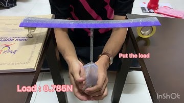 Experiment deflection of simple supported beam