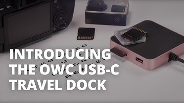 Introducing the OWC USB-C Travel Dock