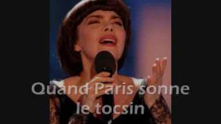 Vignette de la vidéo "Mireille Mathieu - Paris en Colère"