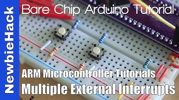 55. How to Make Multiple Pin External Interrupts (2 pins) - ARM STM32 Microcontroller Tutorial