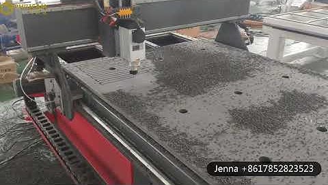 PVC vacuum table milling single head woodworking machine