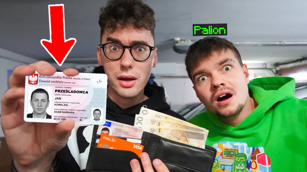 UKRADLIŚMY PORTFEL PRZEŚLADOWCY i ZOBACZYLIŚMY TO...