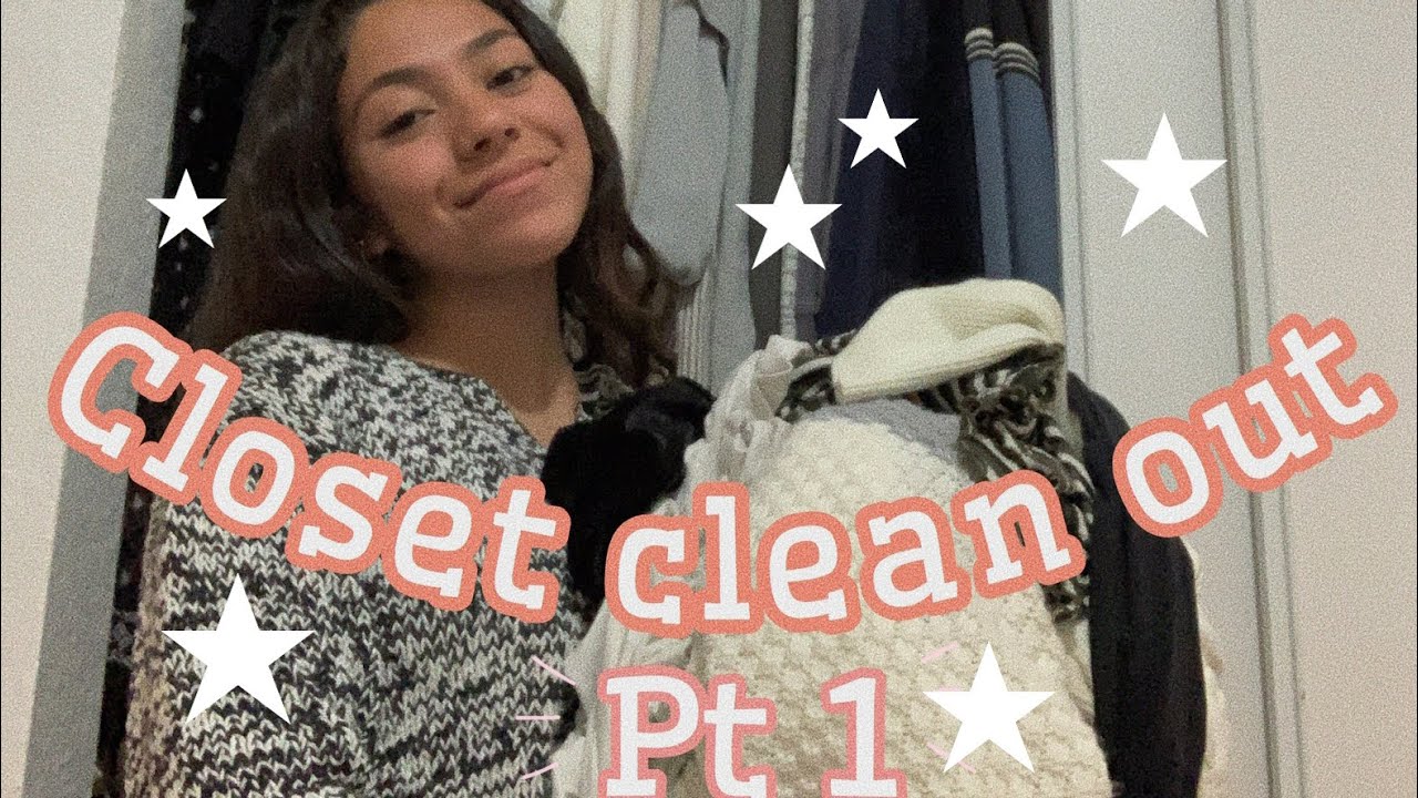Cleaning out my closet - YouTube