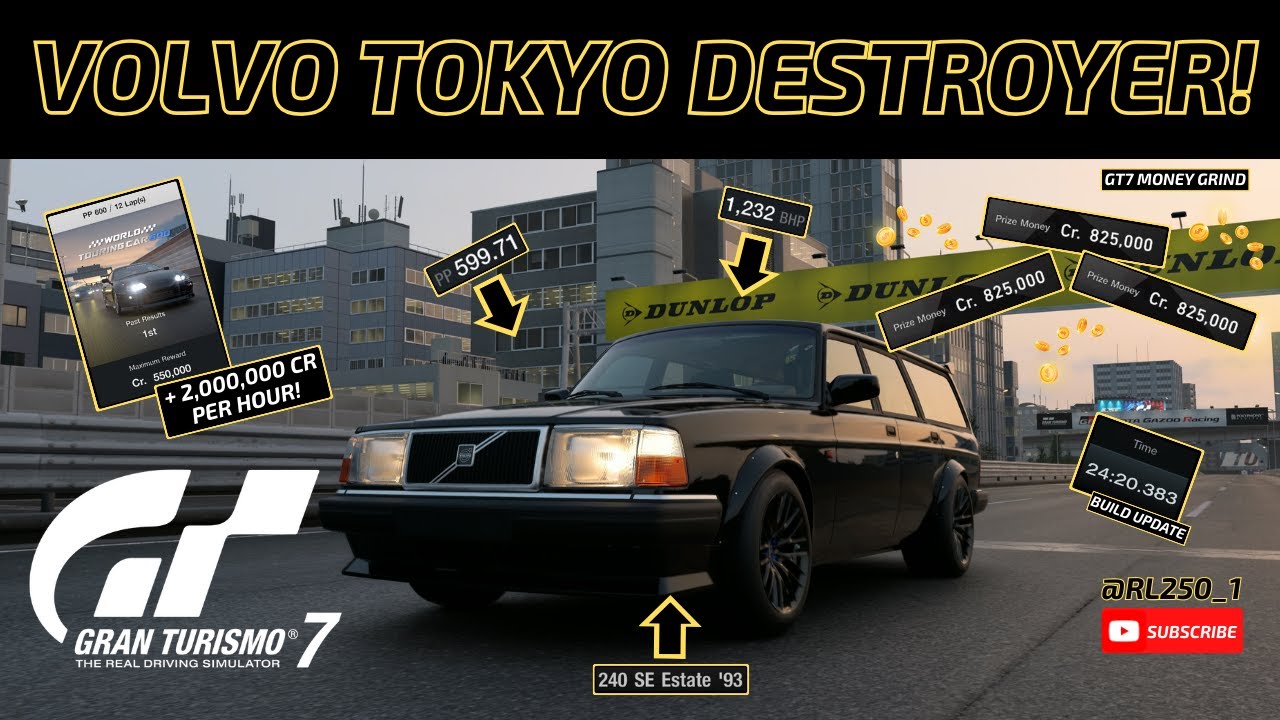 Главное оружие для заработка денег в GT7 Tokyo WTC 600