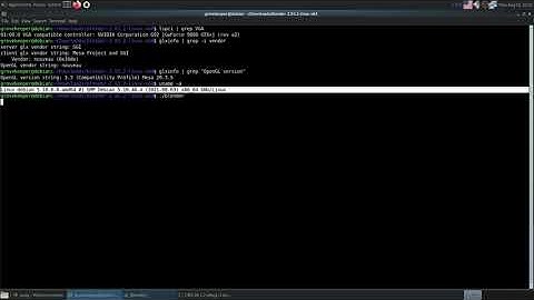 Debian 11 | Blender 2.93.2 eevee | nouveau | gf9800gtx