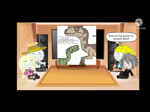 Jurassic Park React To Comic Dub |GCRV|