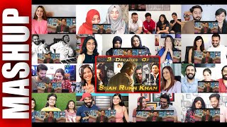 3 Decades Of SRK | Tribute To The Legend Of Indian Cinema | FANTASY REACTION