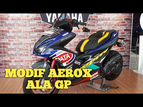 KEREN MODIFIKASI  YAMAHA  AEROX 155 MOTOGP  STYLE YouTube