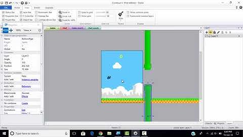 Game Events -Start in Construct 2